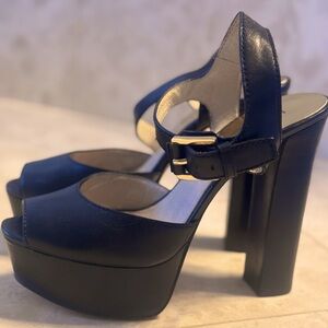 Michael Kors platform sandals size 9.
